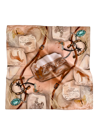 Cowgirl Curiosities Silk Wild Rag