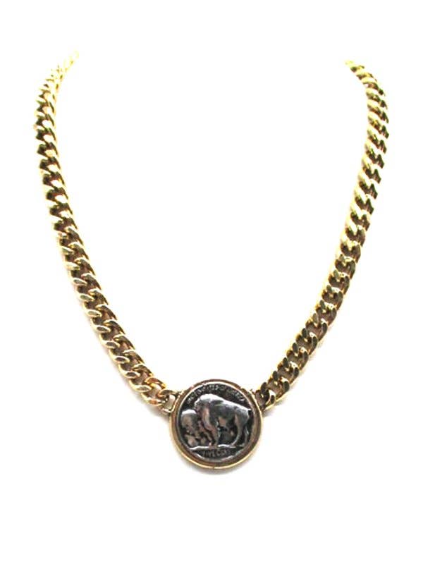 The Heritage Buffalo Necklace