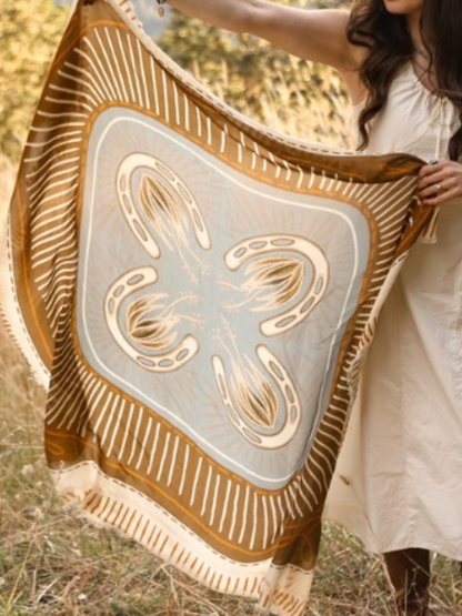 The Golden West Bandana Wrap