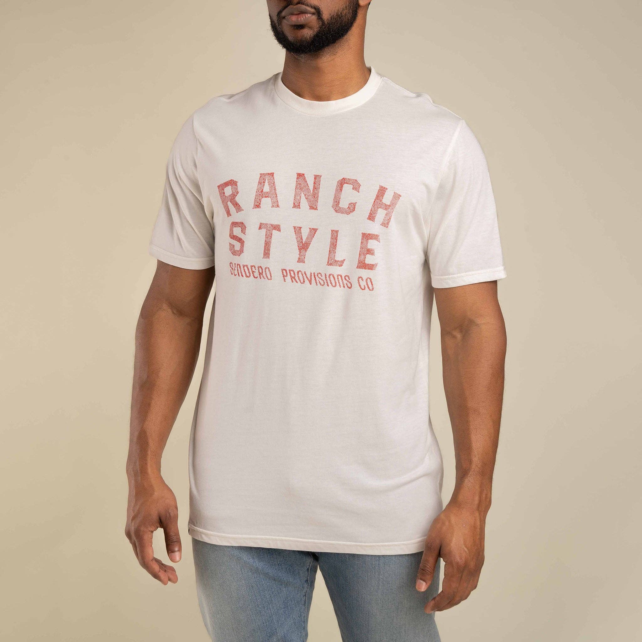 Ranch Style T-Shirt, Vintage White