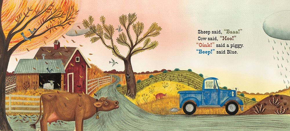 Little Blue Truck Board Book