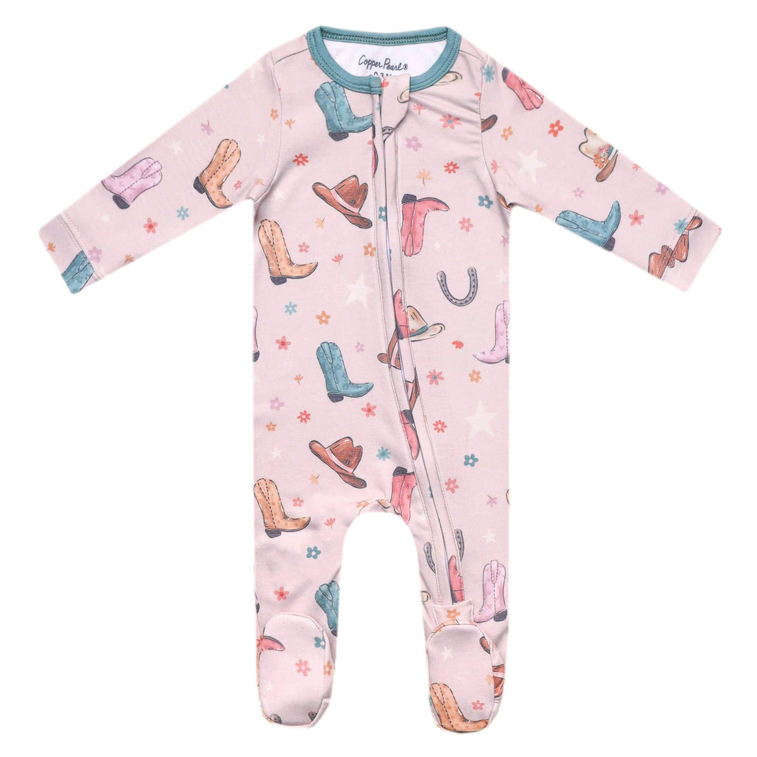 Cheyenne Zip-Up Footie Pajama