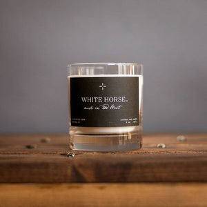 White Horse Candle