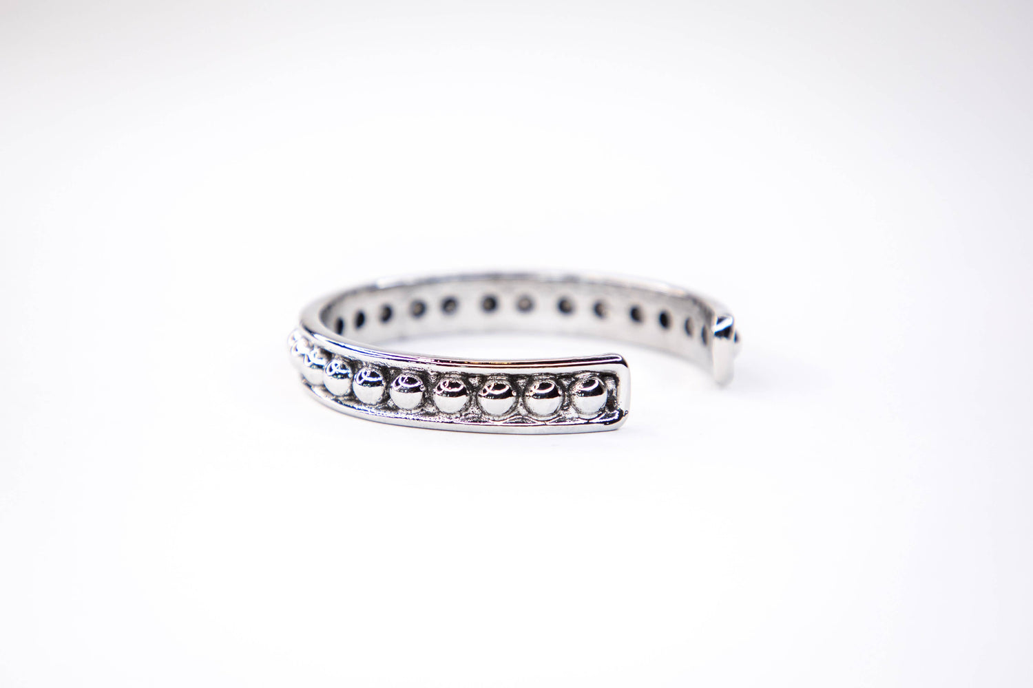Silver Stud Cuff