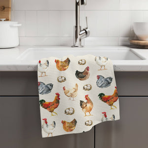 Hen House Tea Towel