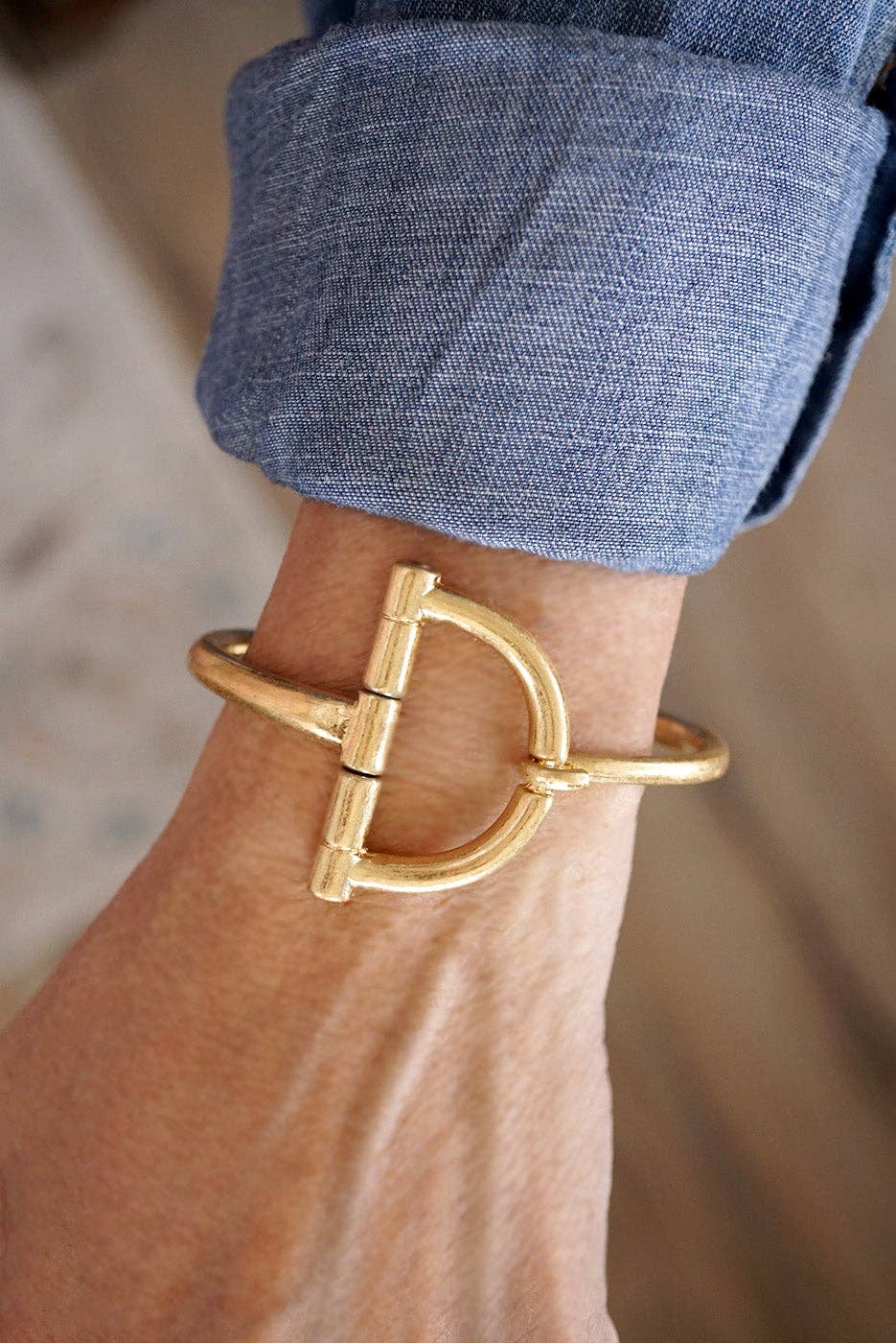 Rein It In Bracelet, Gold