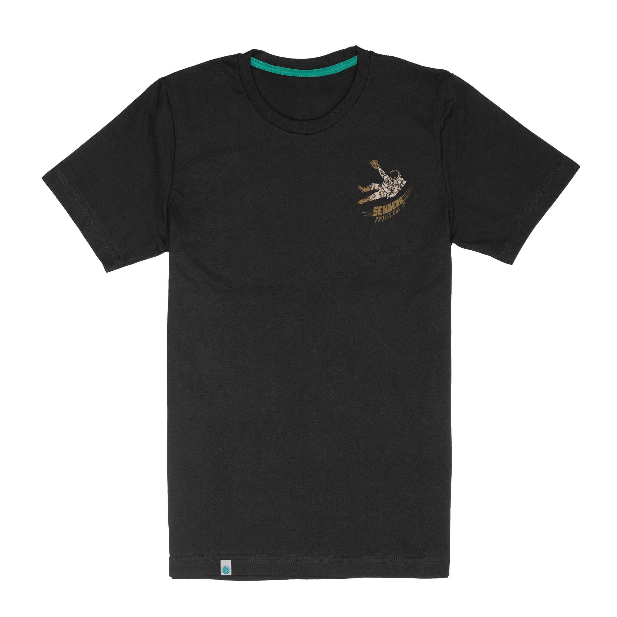 To Space T-Shirt, Black