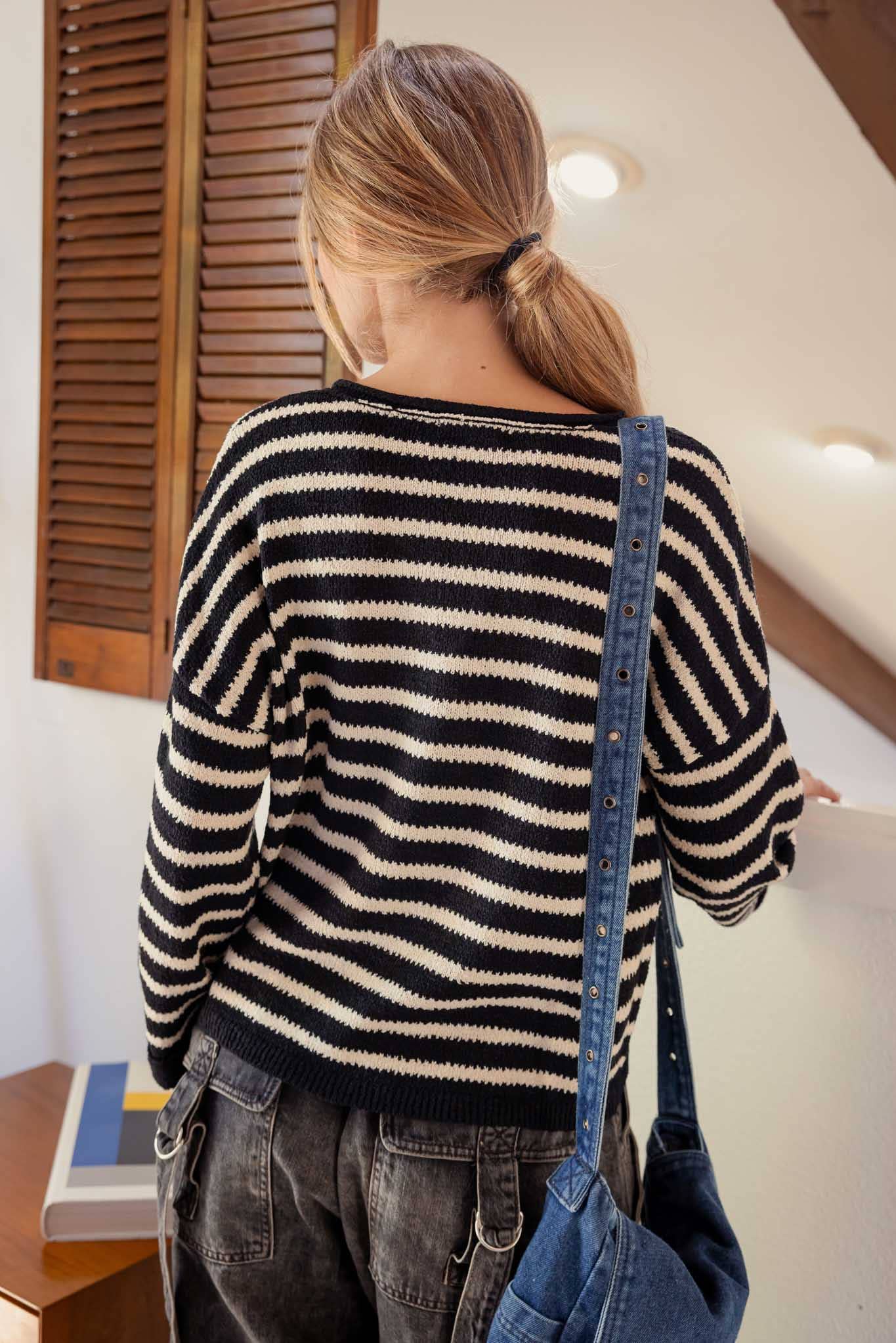 June Stripe Sweater