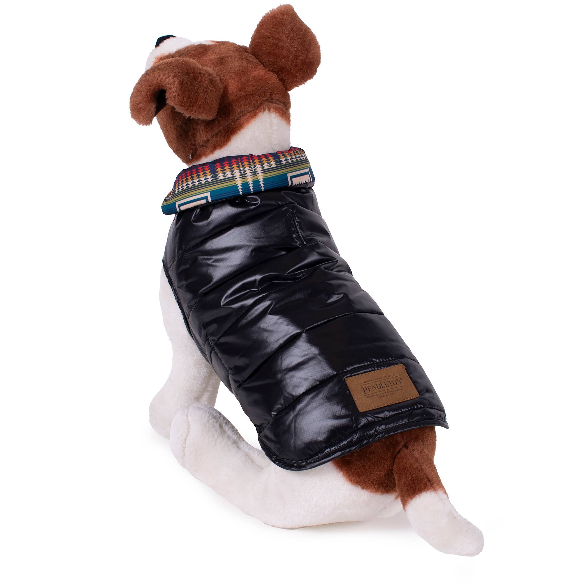Century Harding Pendleton Puffer Style Adjustable Dog Coat