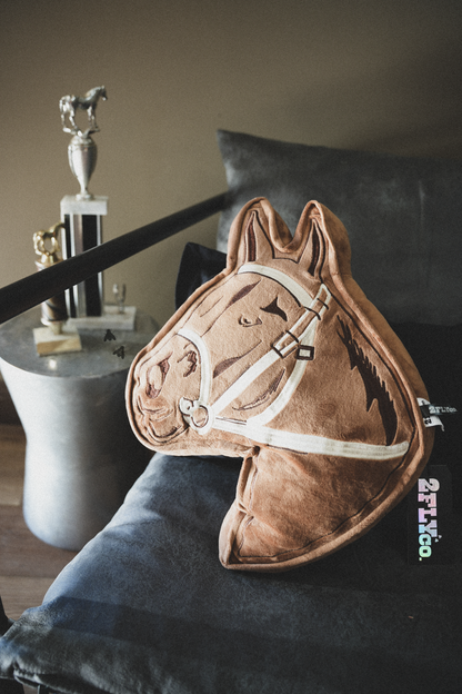 Show Pony Pillow, Bay Brown