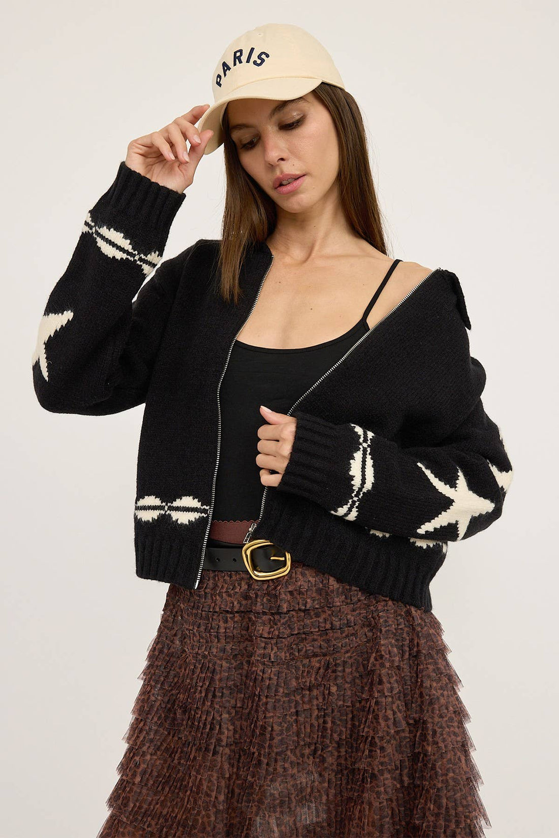 High Desert Sky Sweater, Black