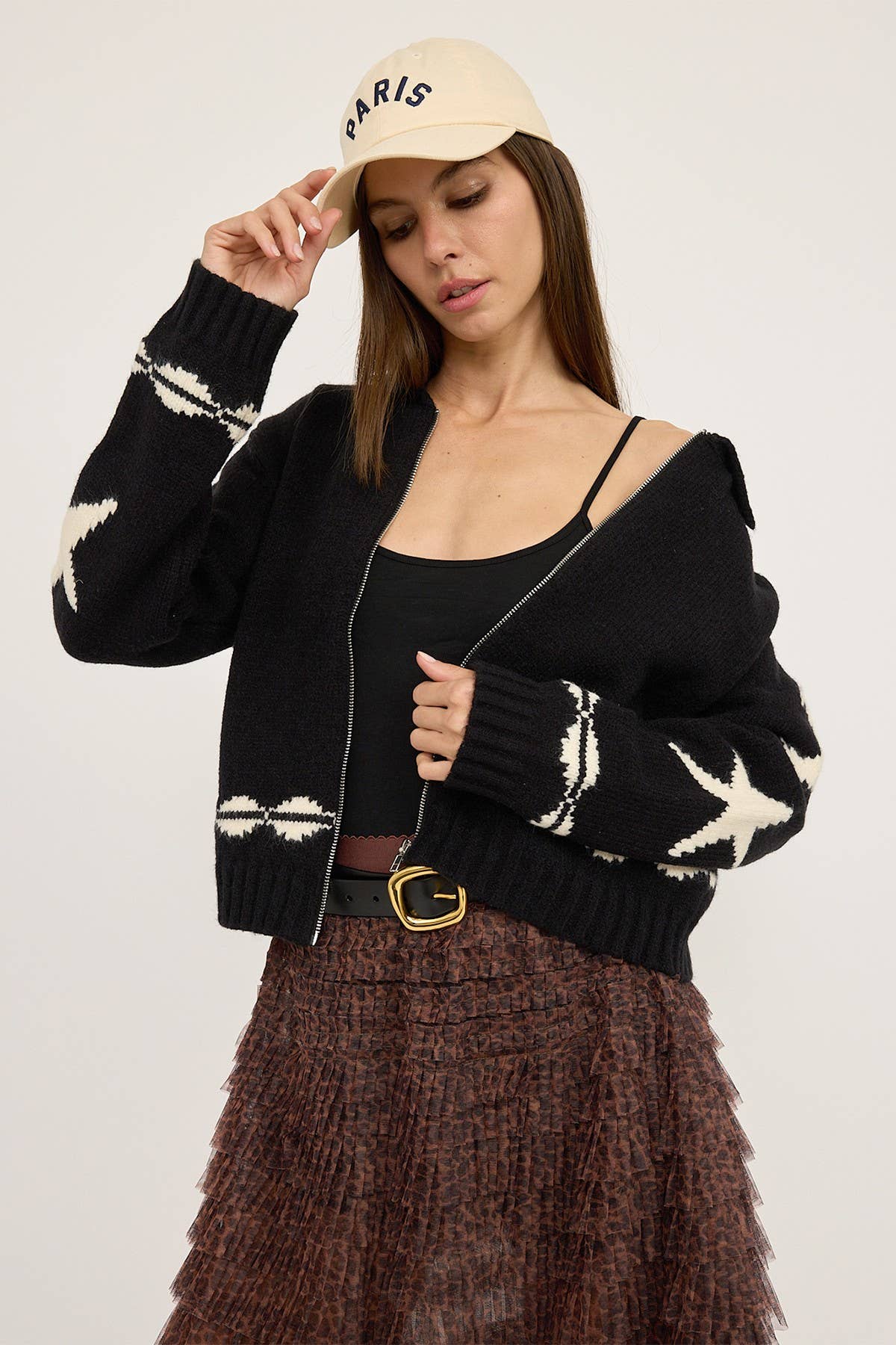 High Desert Sky Sweater, Black