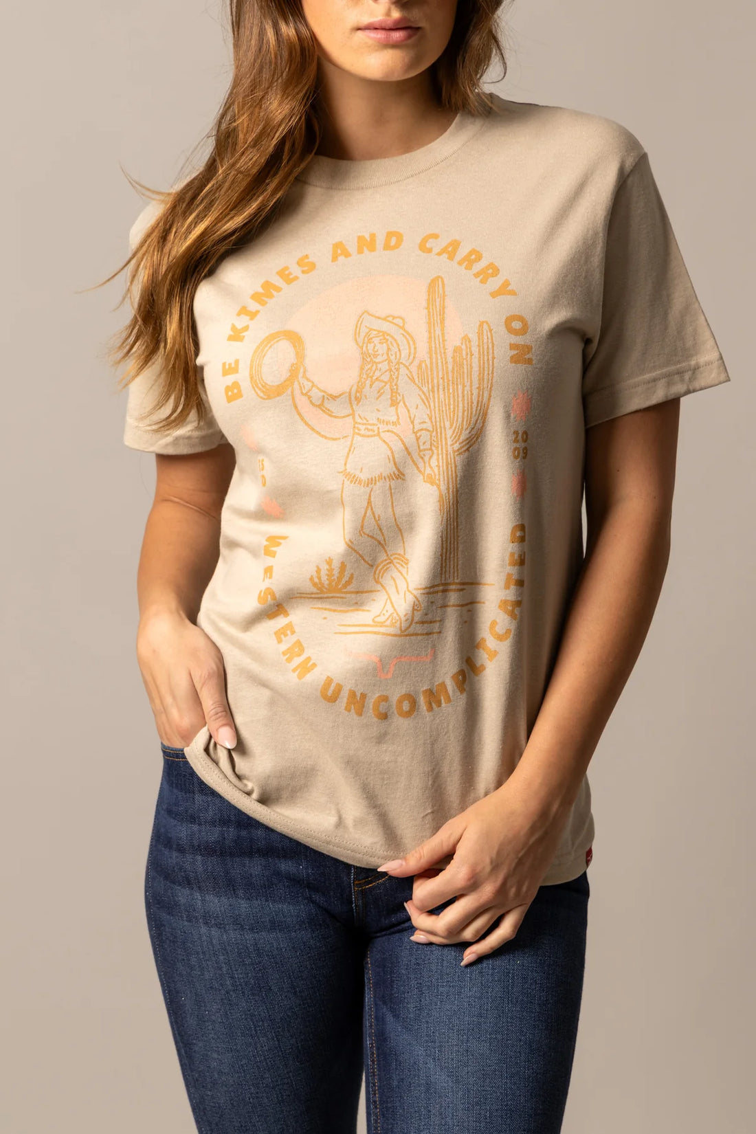 Kimes Ranch Be Kimes T-Shirt, Sand