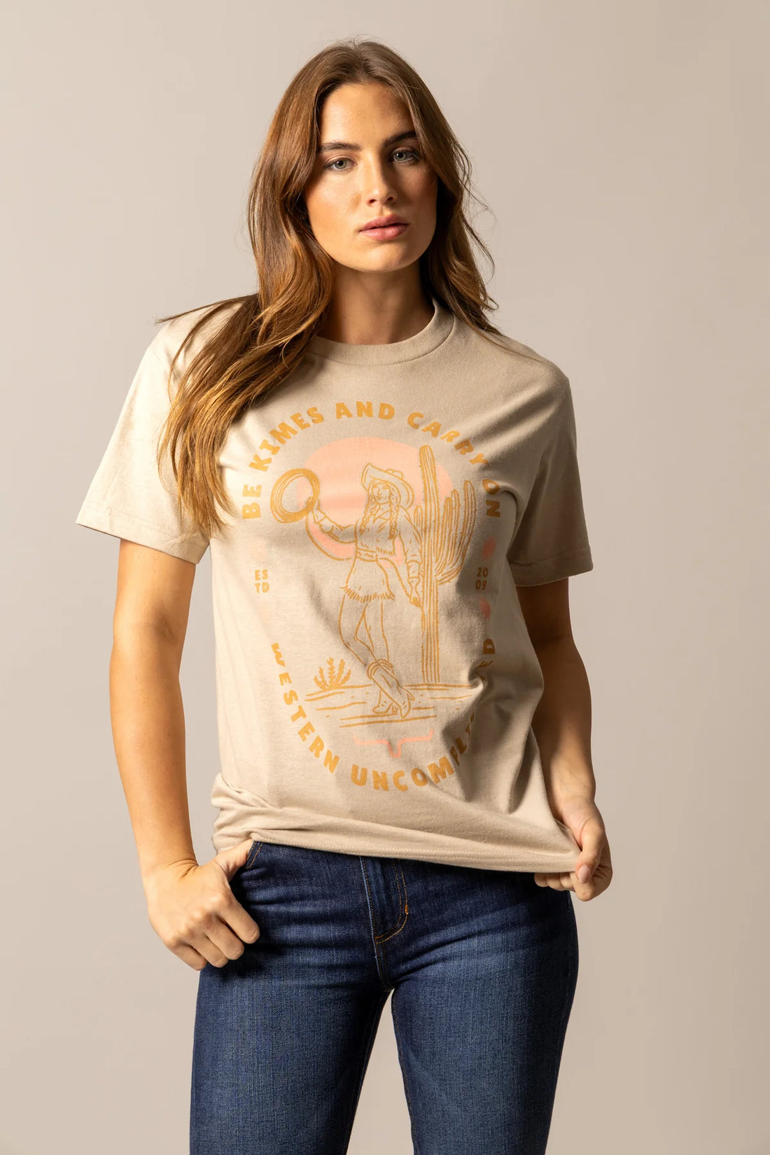 Kimes Ranch Be Kimes T-Shirt, Sand