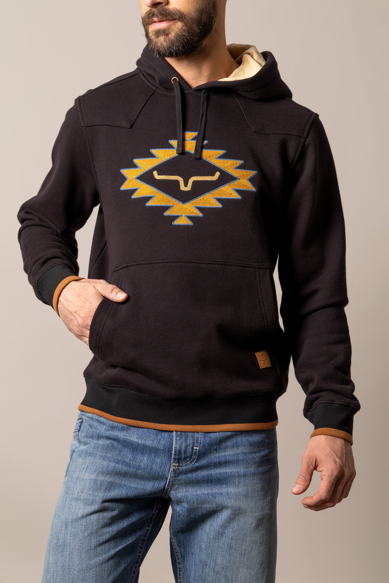 Kimes Ranch Berger Hoodie, Black