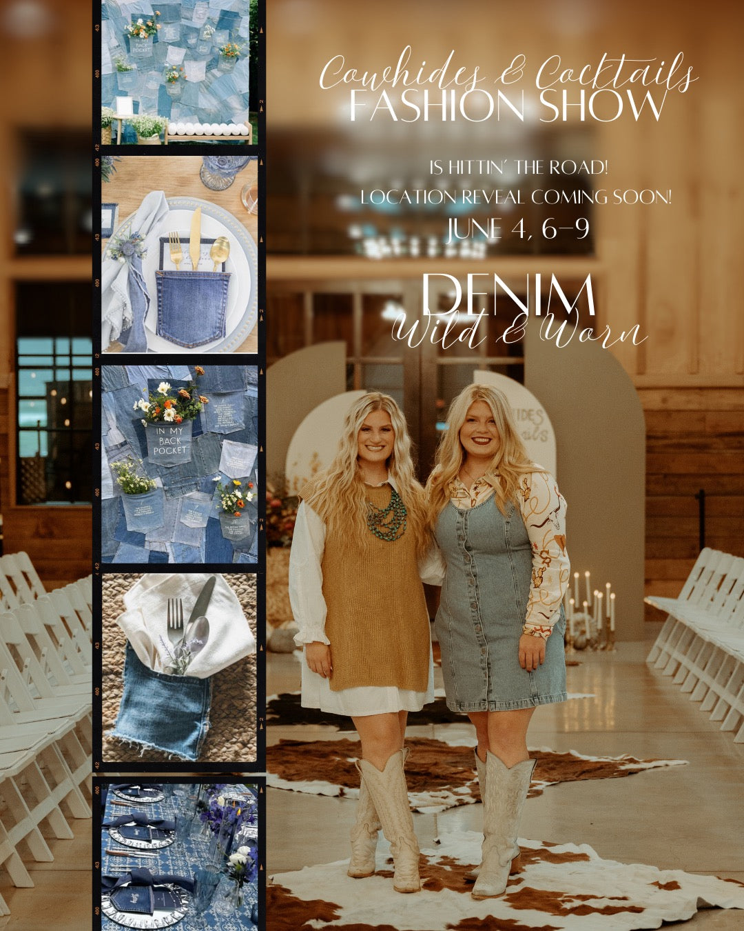 Cowhides and Cocktails Fashion Show