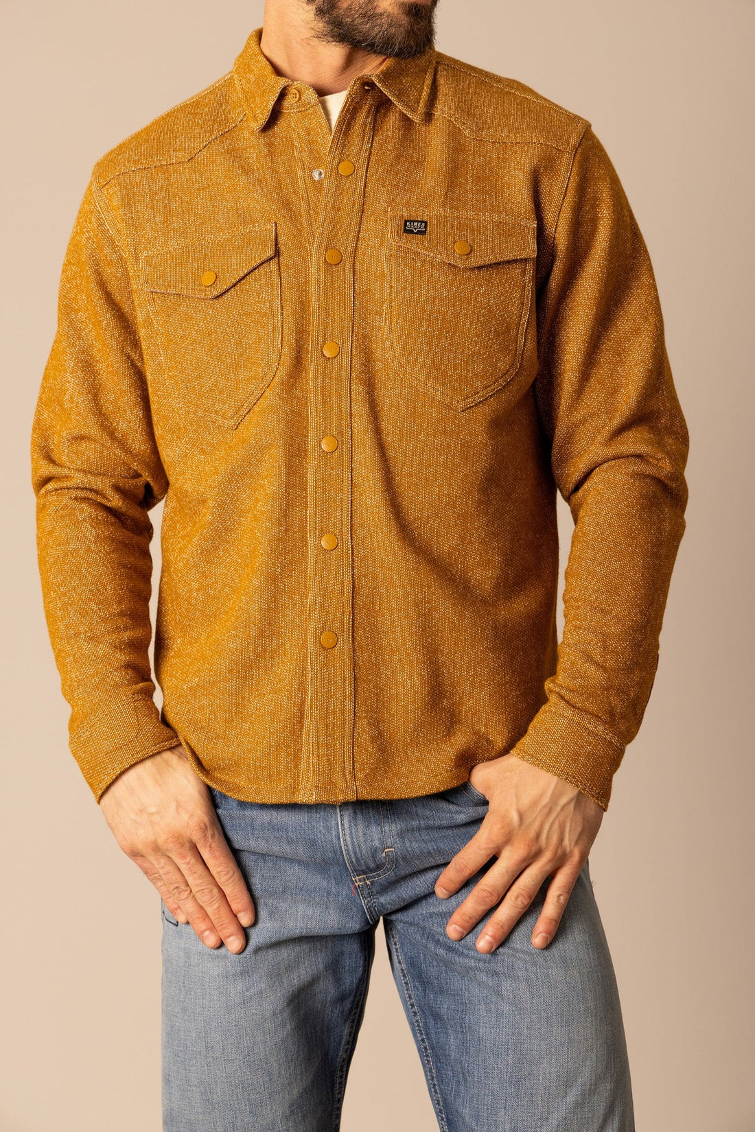 Kimes Ranch Coloma Snapfront, Work Wear Brown