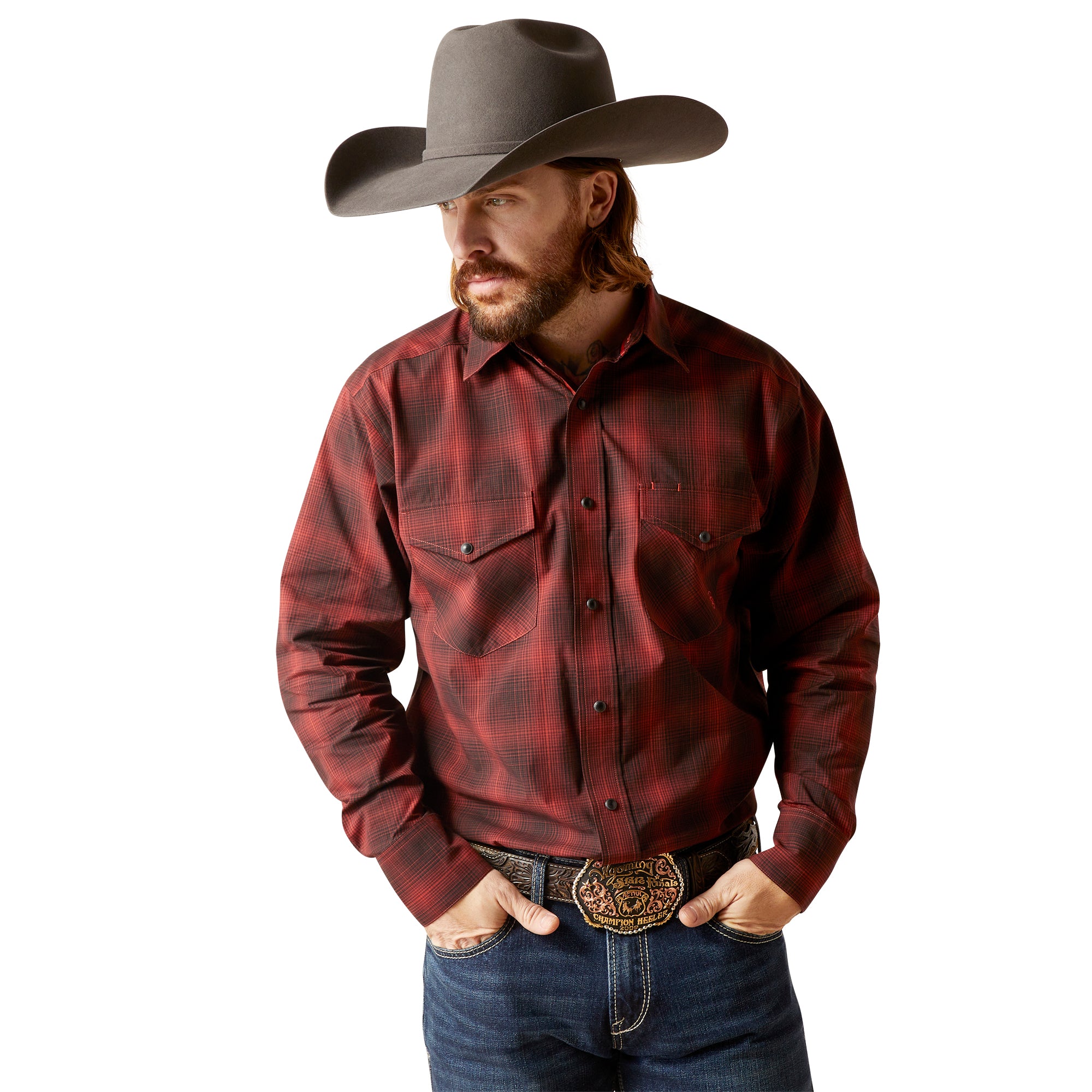 Ariat Stenson Plaid Snap Shirt