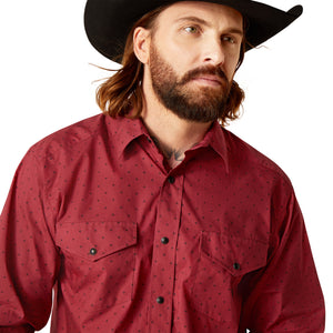 Ariat Mens Norwin Long Sleeve Snap Shirt