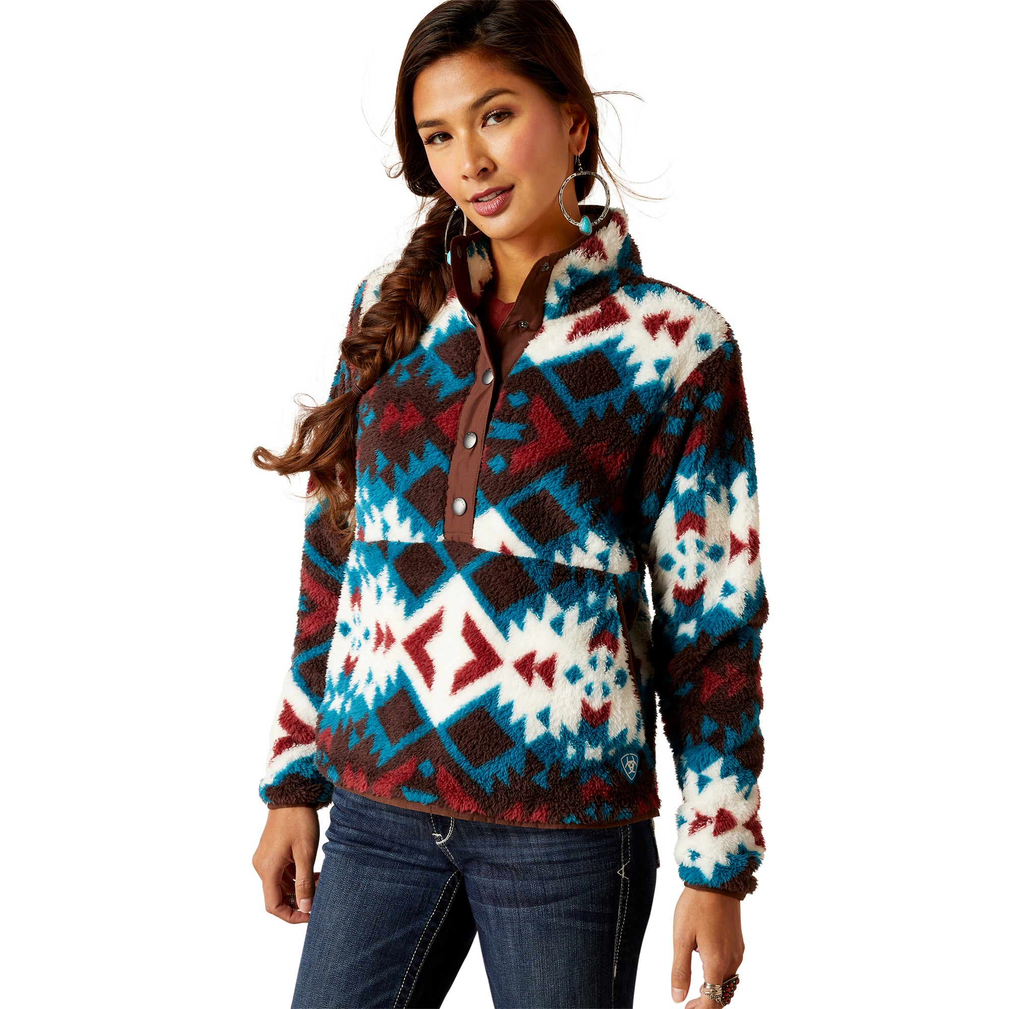 Ariat Berber Snap Front Sweatshirt