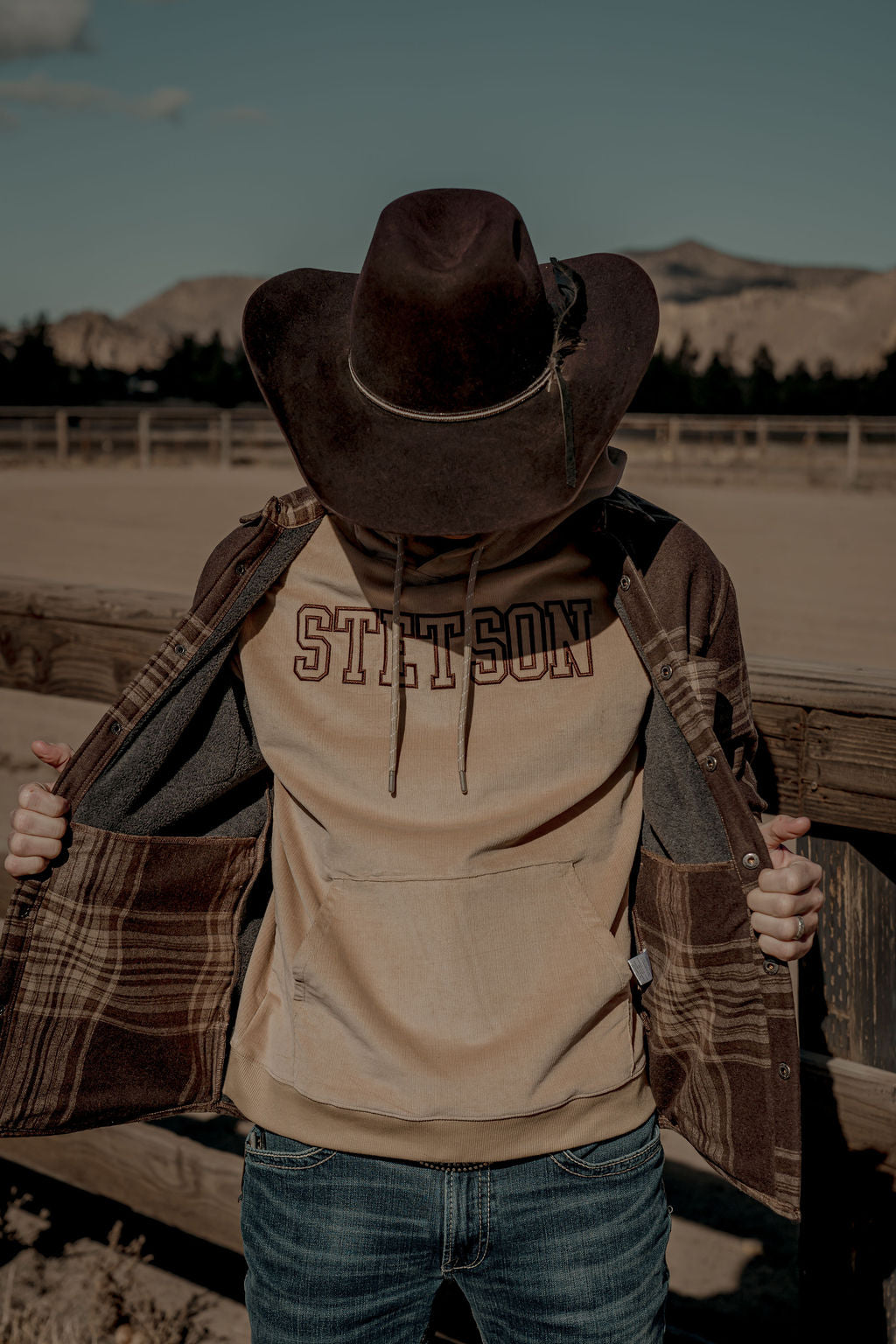 Stetson Coal Creek Plaid Jacket