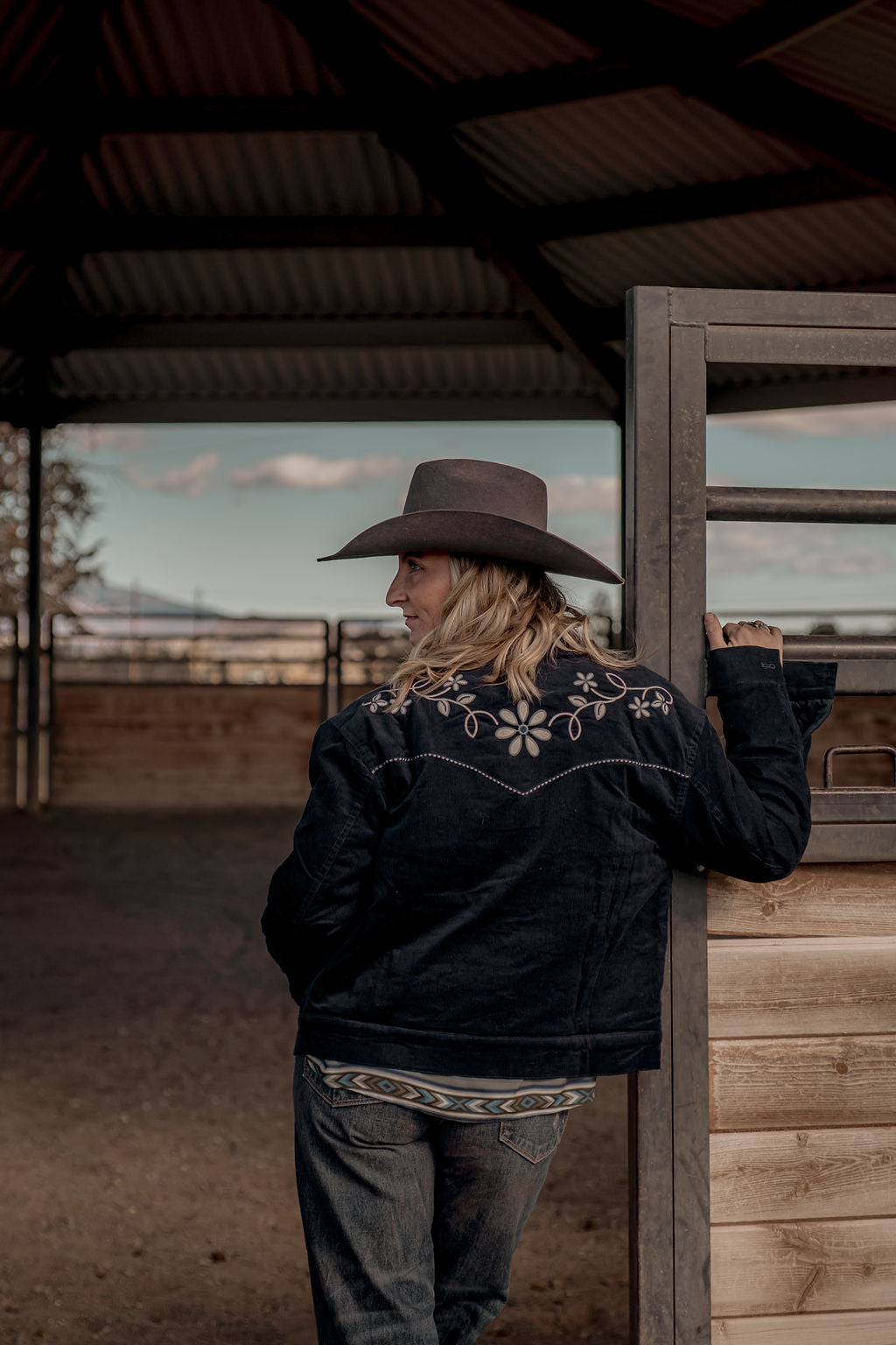 Ranch Hand Corduroy Jacket, Navy