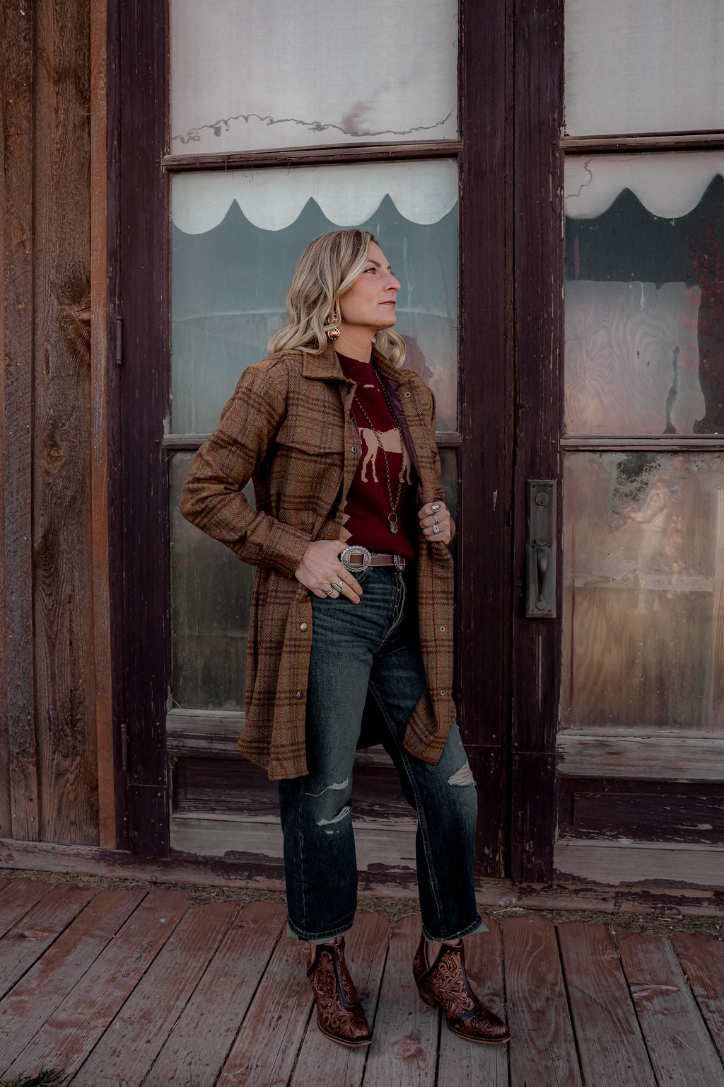 Paddock Knit Vest, Wine