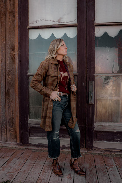 Paddock Knit Vest, Wine