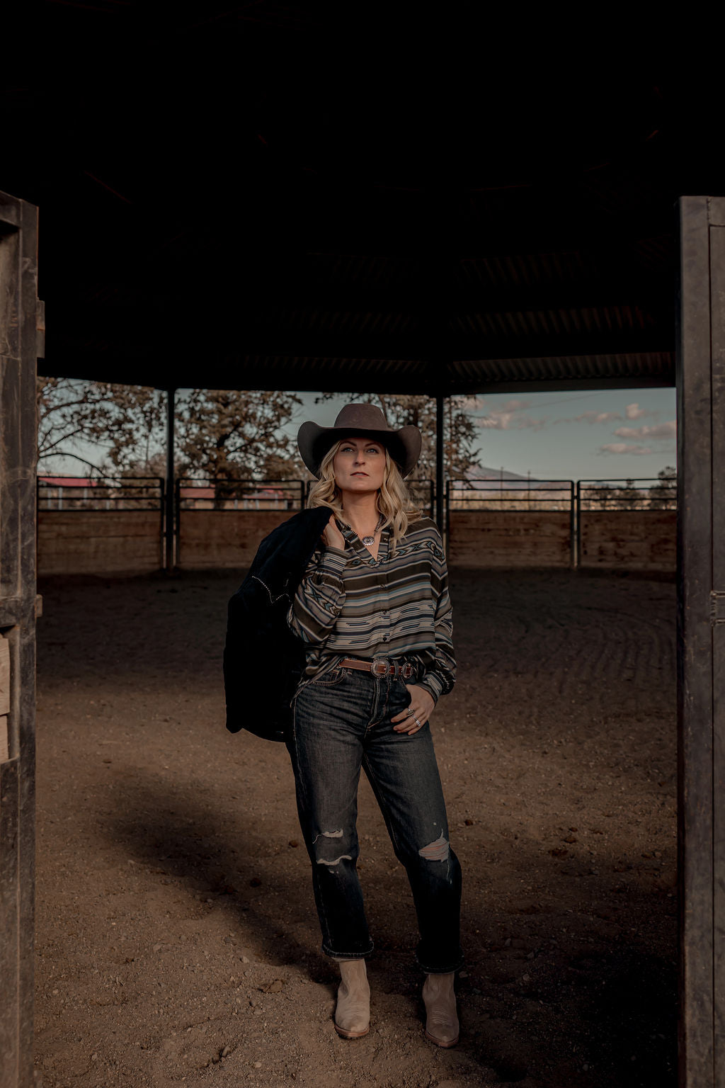 Ranch Hand Corduroy Jacket, Navy
