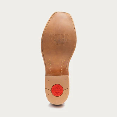Hyer Rose Hill Boot — Burgundy / Tan