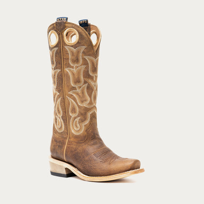 Hyer Tipton Women’s Cowboy Boot, Saddle Tan