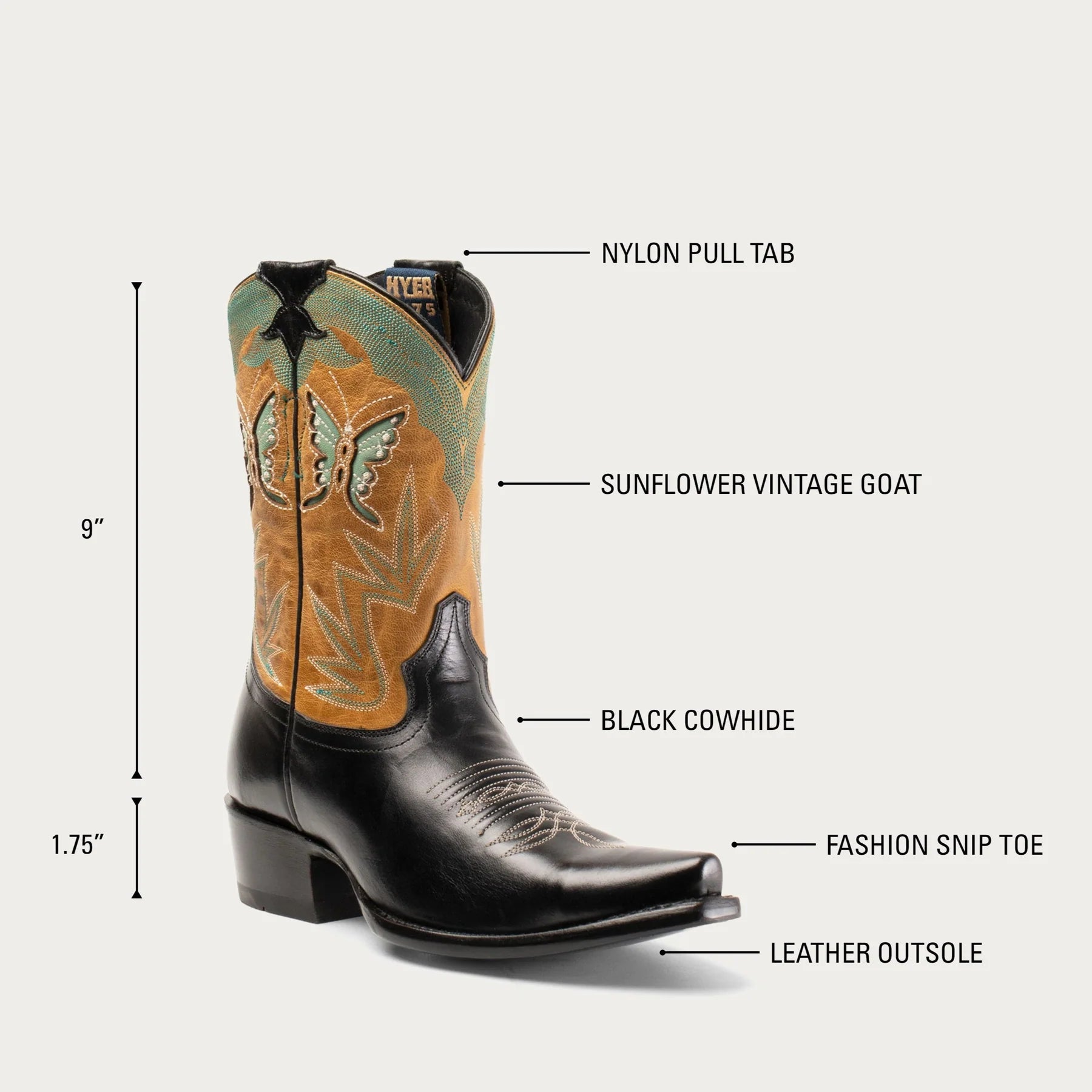 Hyer Nanette Boot – Black