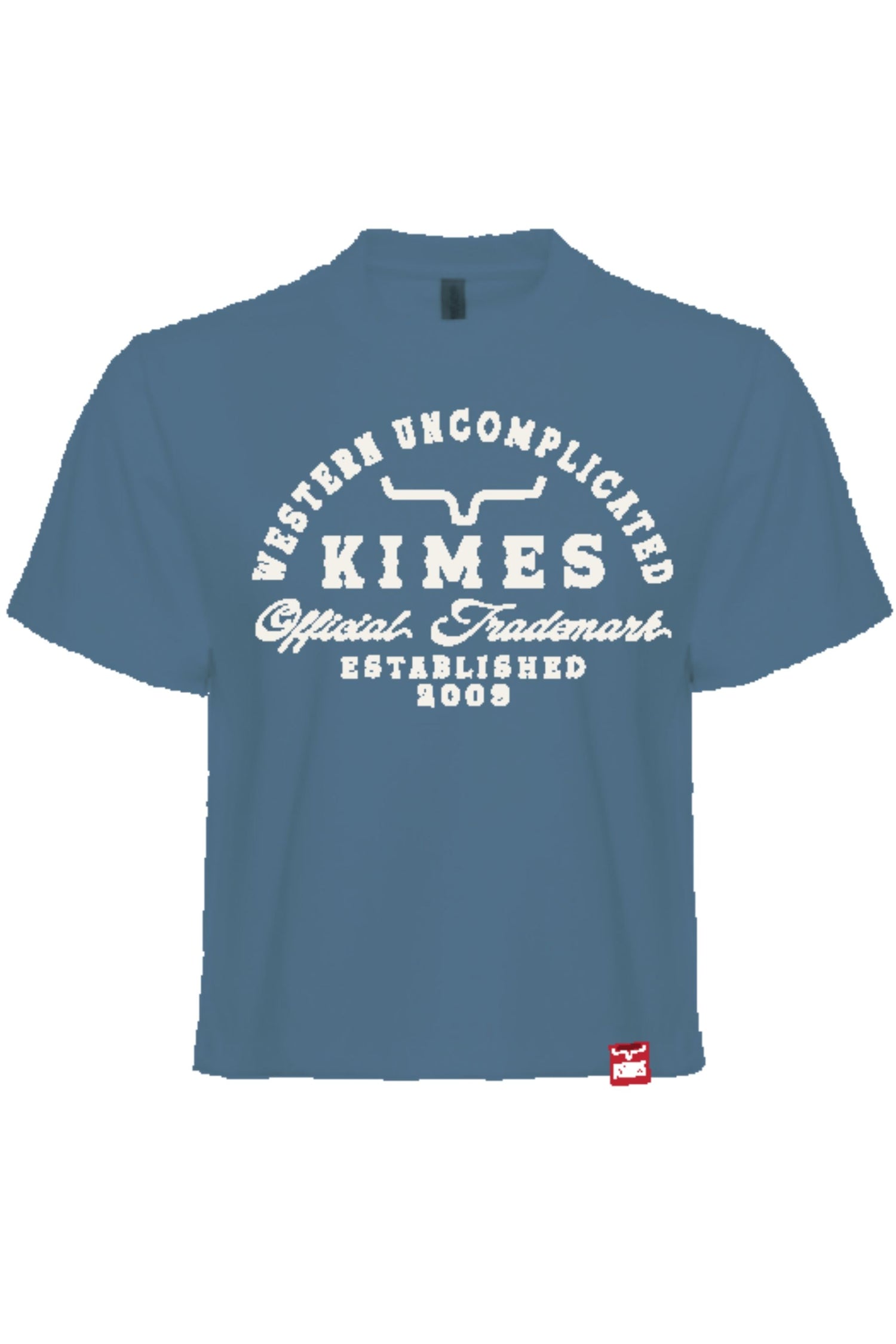 Kimes Ranch Womens Heavy Text, Carbon Blue