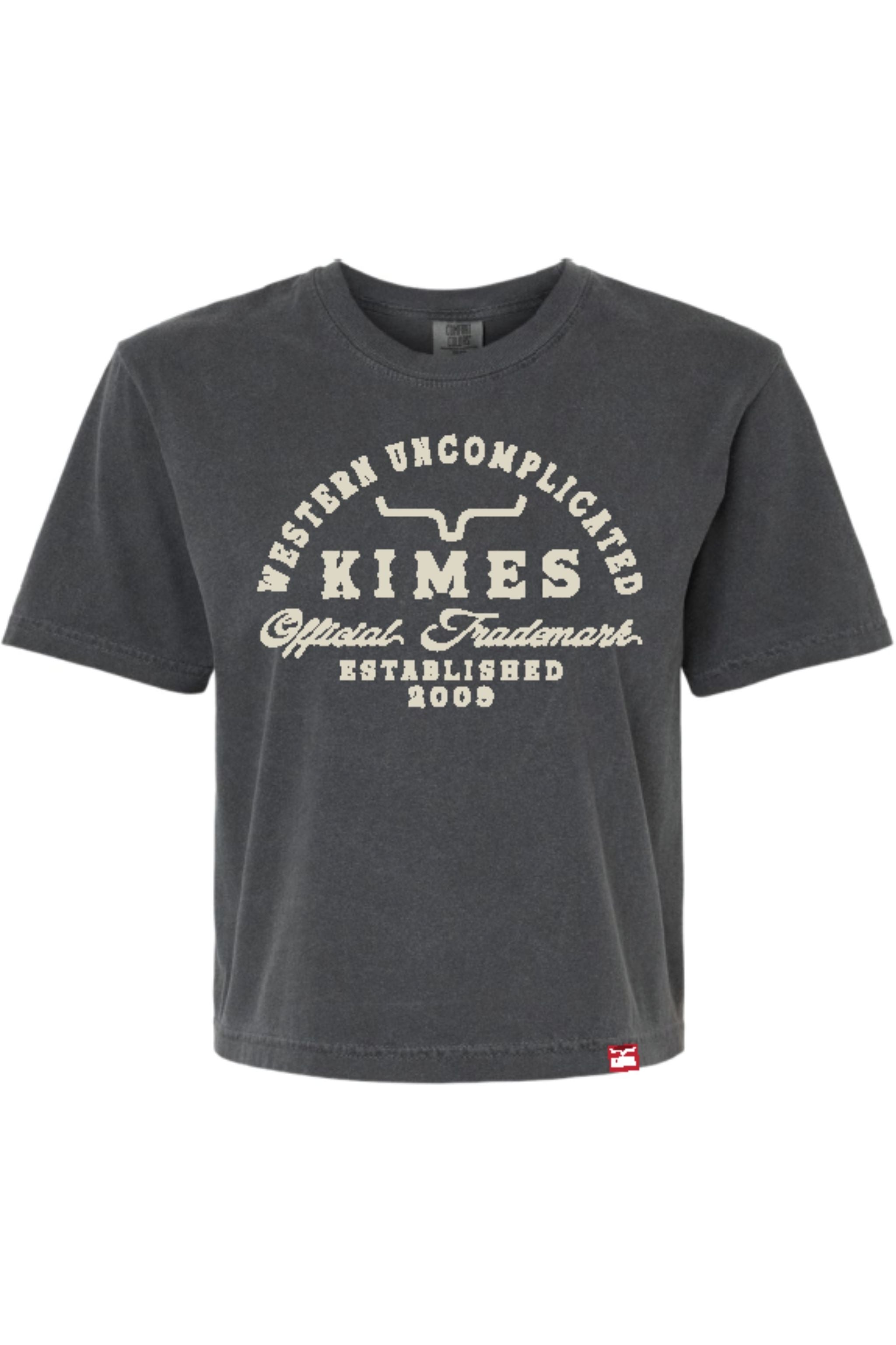 KImes Ranch Womens Heavy Text, Black