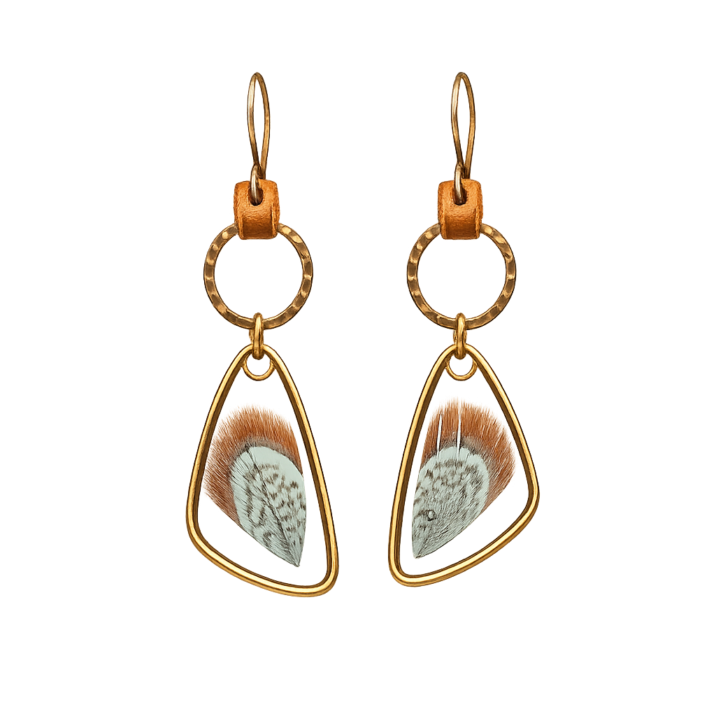 Heritage Feather Earrings