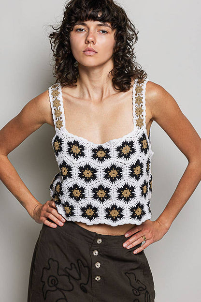 High Desert Crochet Tank