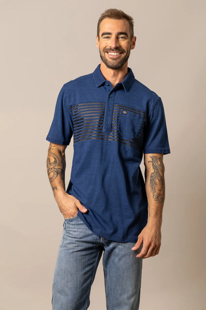 Kimes Ranch Holbrook Polo, Indigo