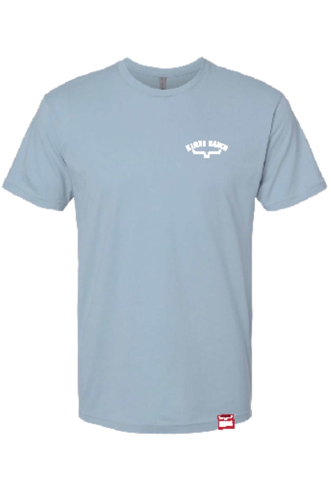 Kimes Ranch Mens Honor Short Sleeve- Stone Wash Denim
