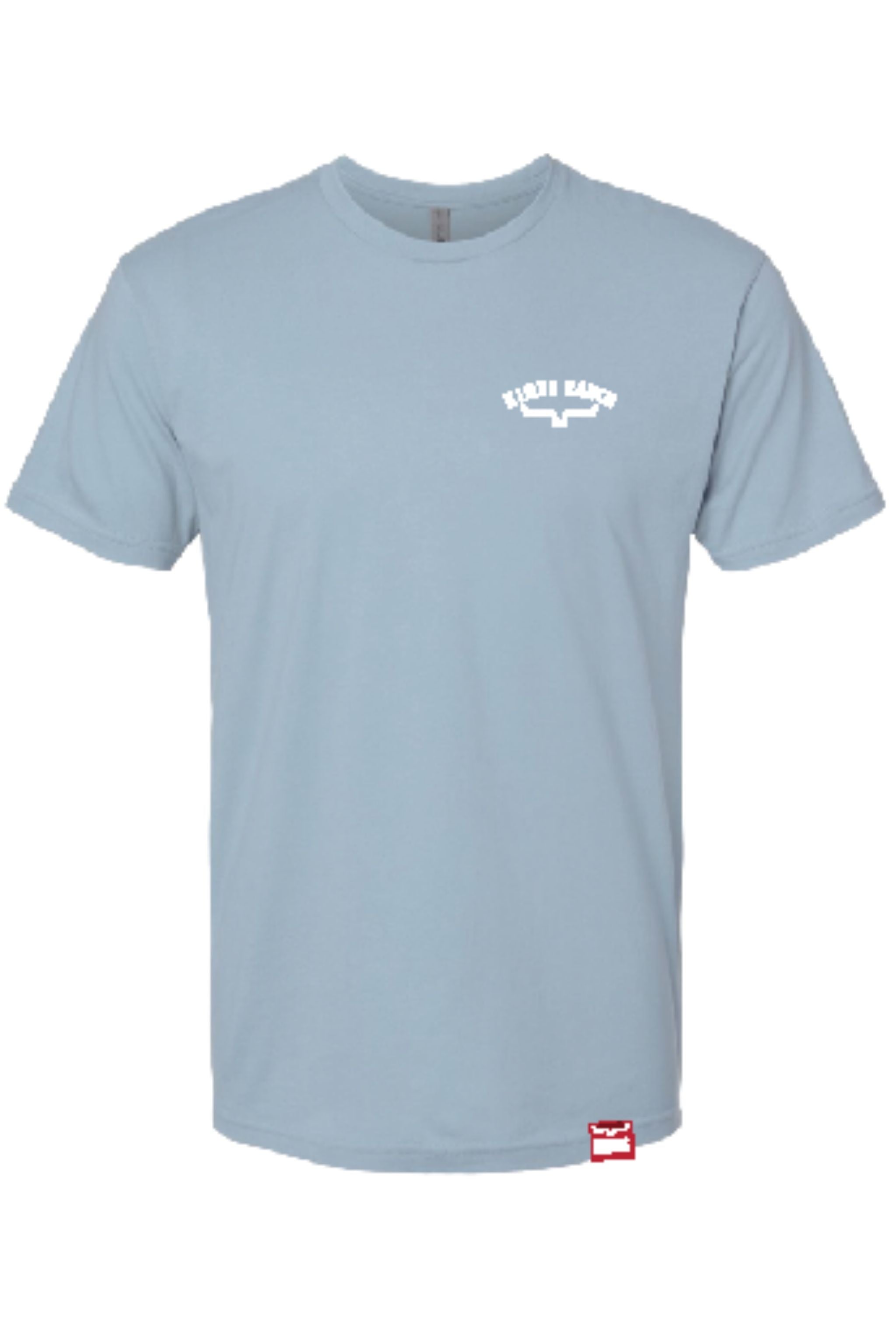Kimes Ranch Mens Honor Short Sleeve- Stone Wash Denim