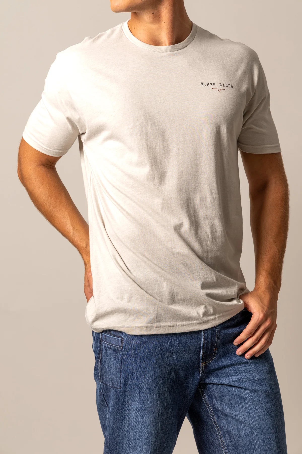 Kimes Ranch Howl T-Shirt, Sand