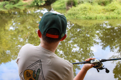 Red Dirt Hat Co Hooked, Green