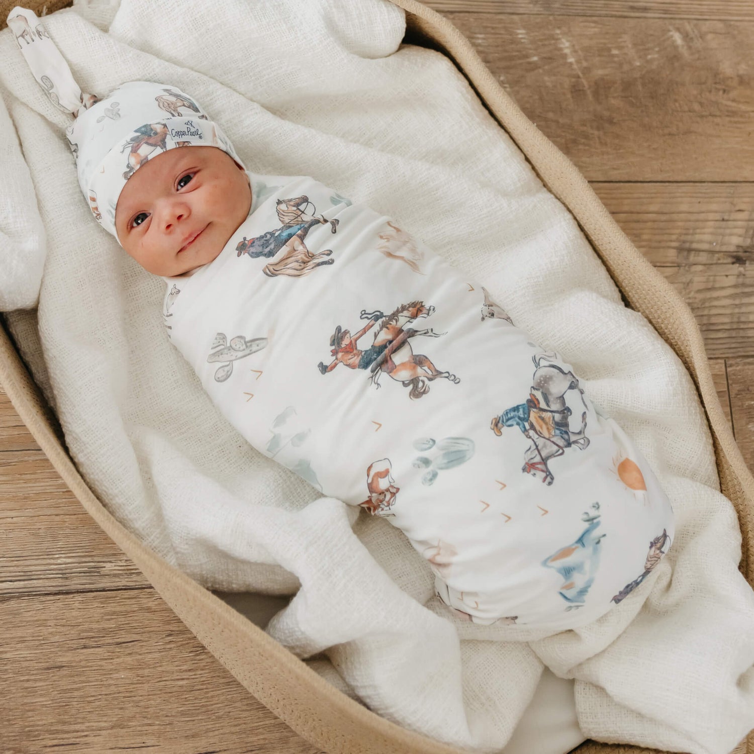 Boone Knit Swaddle Blanket