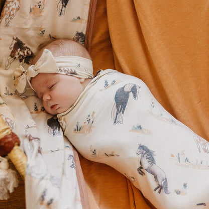 Montana Knit Swaddle Blanket