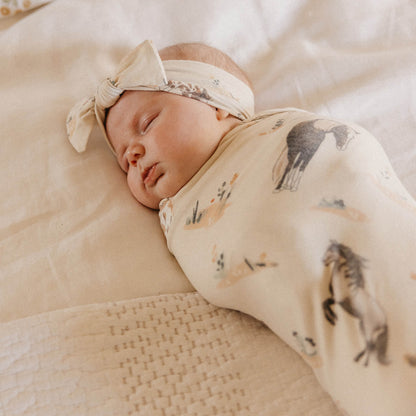 Montana Knit Swaddle Blanket