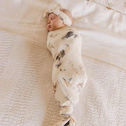 Montana Knit Swaddle Blanket