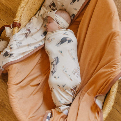 Montana Knit Swaddle Blanket