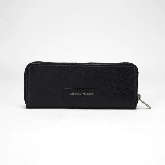 Ranch Road Jewelry Case In Calf Leather, Black