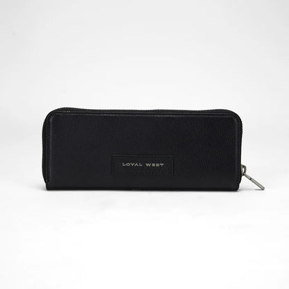 Ranch Road Jewelry Case In Calf Leather, Black