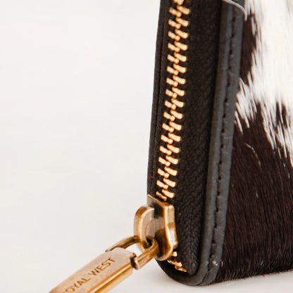 Ranch Road Cowhide Jewelery Case