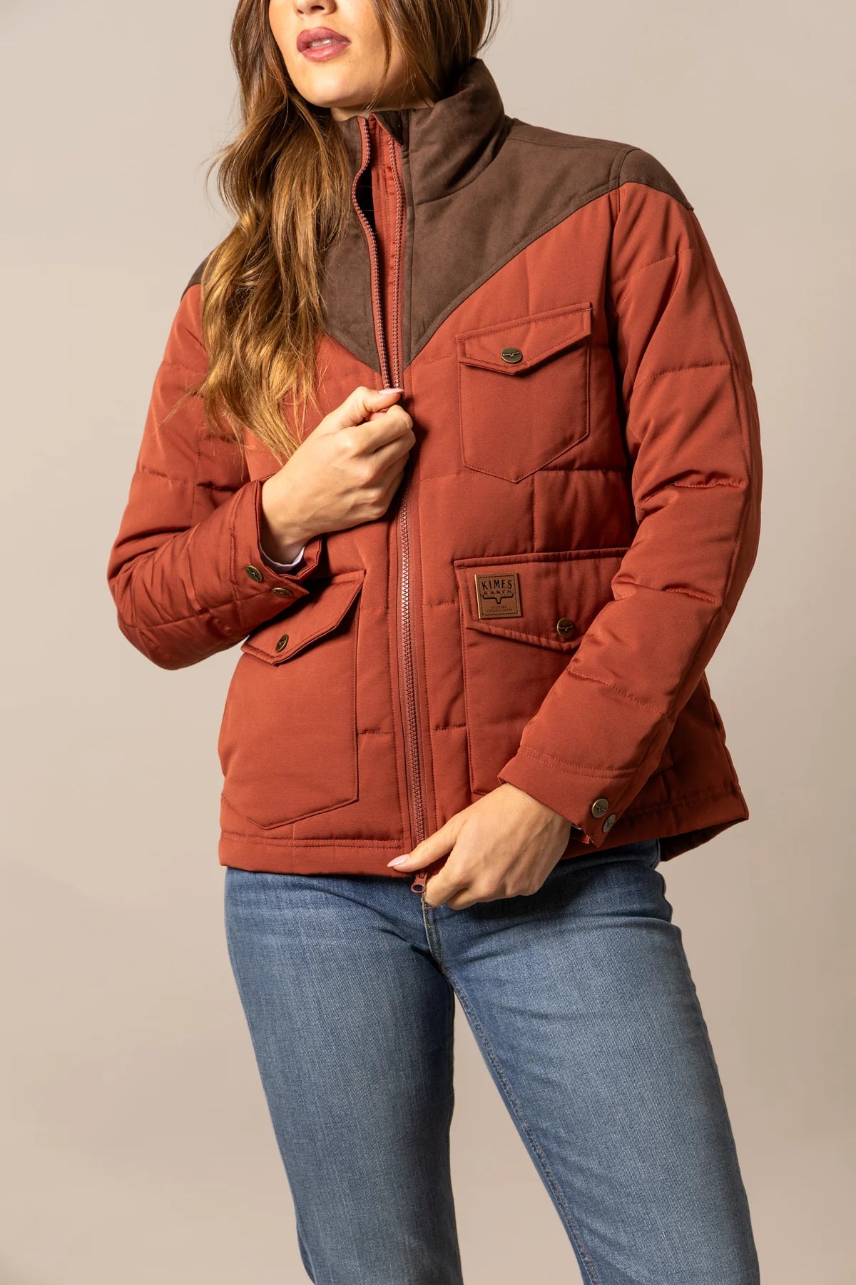 Kimes Ranch Lenora Jacket, Burnt Red